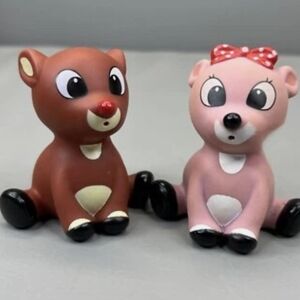 Rashti & Rashti Rudolph the Red Nosed Reindeer Clarice Rubber Squirt Bath Toy